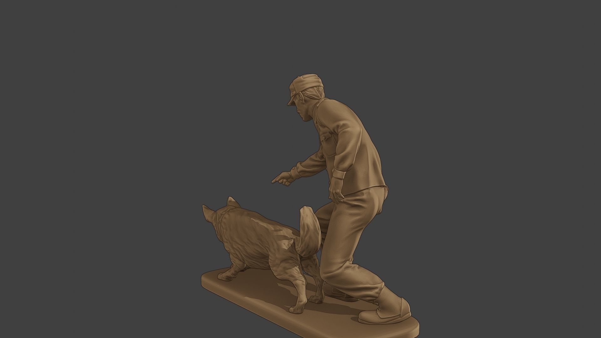 Czechoslovak communist Police K9 004 3D print model_5