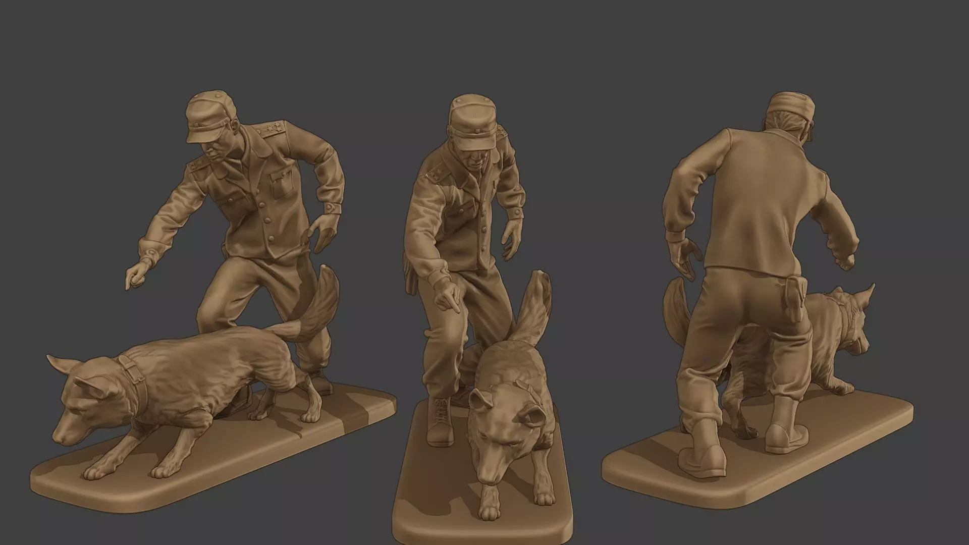 Czechoslovak communist Police K9 004 3D print model_0