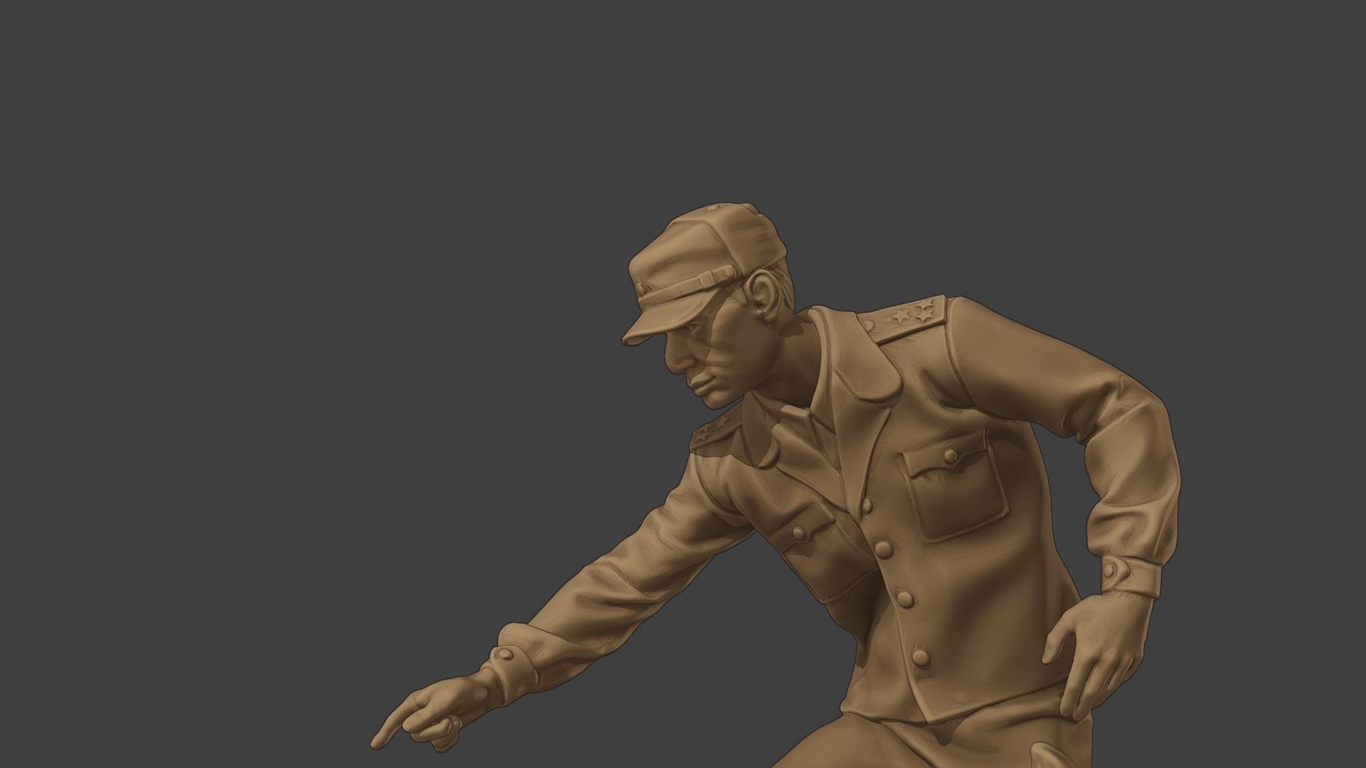 Czechoslovak communist Police K9 004 3D print model_17