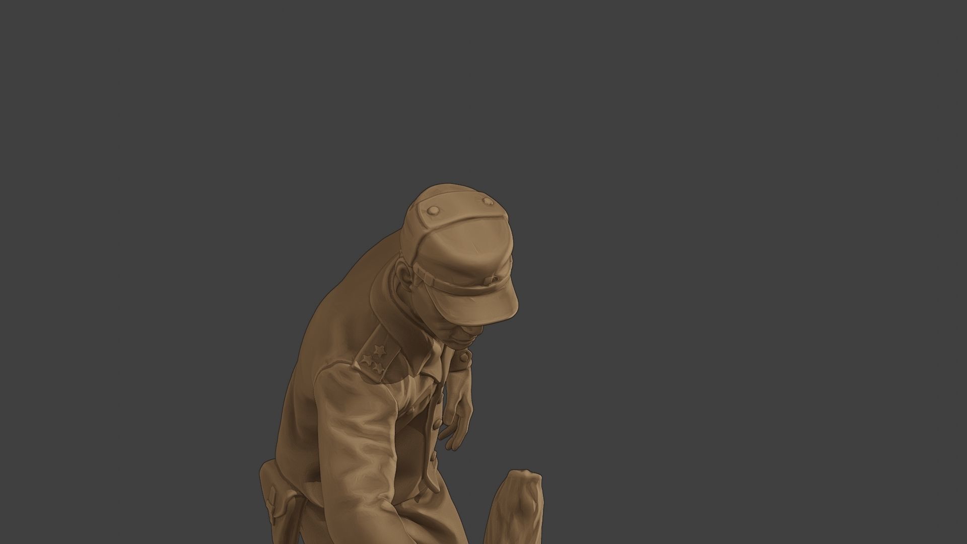 Czechoslovak communist Police K9 004 3D print model_19