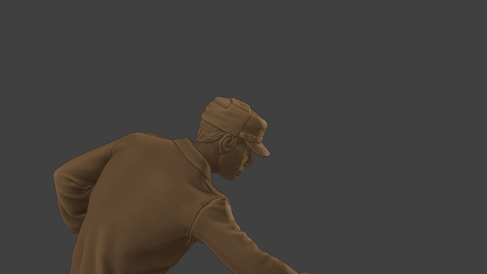 Czechoslovak communist Police K9 004 3D print model_20