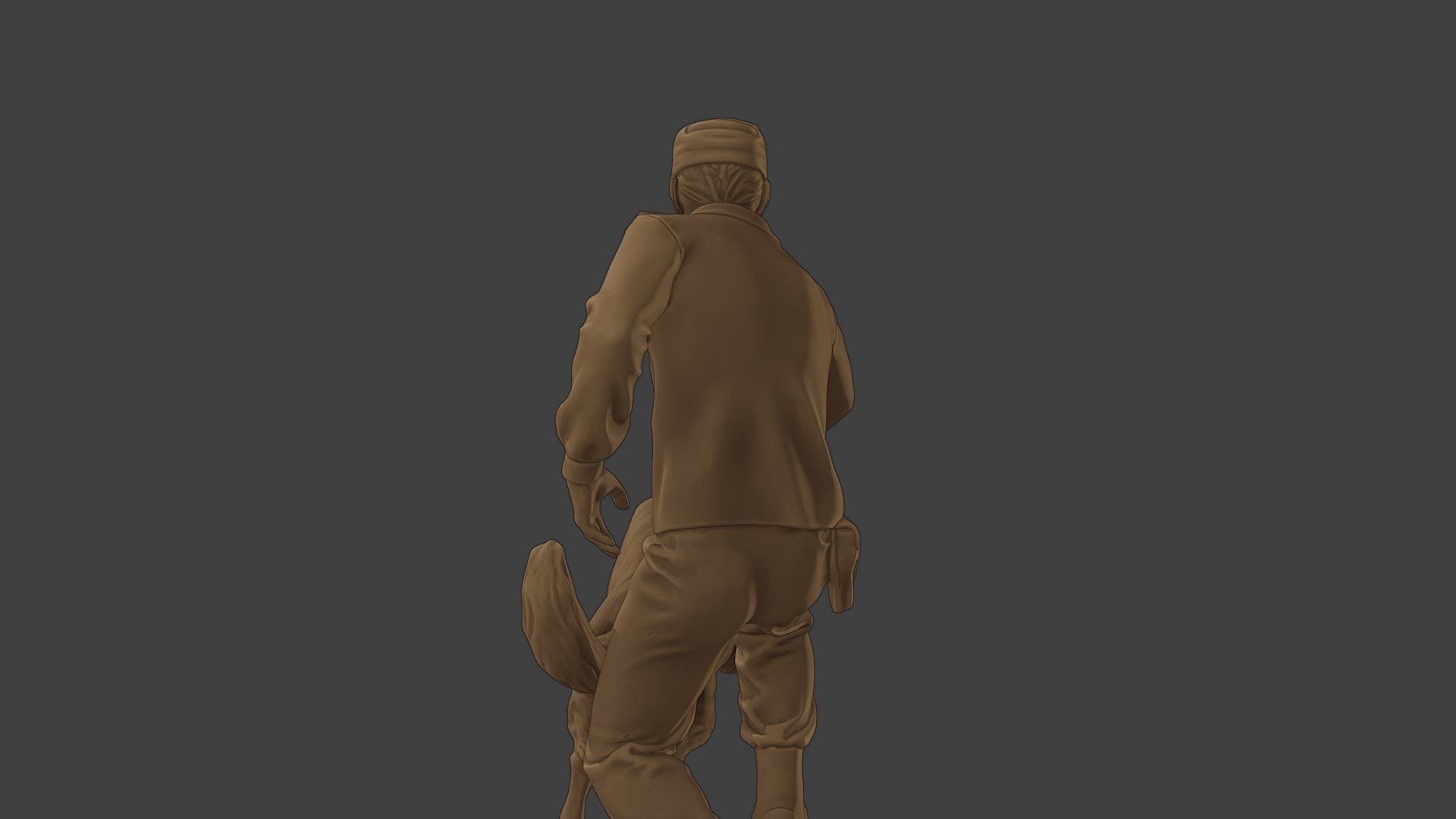 Czechoslovak communist Police K9 004 3D print model_25