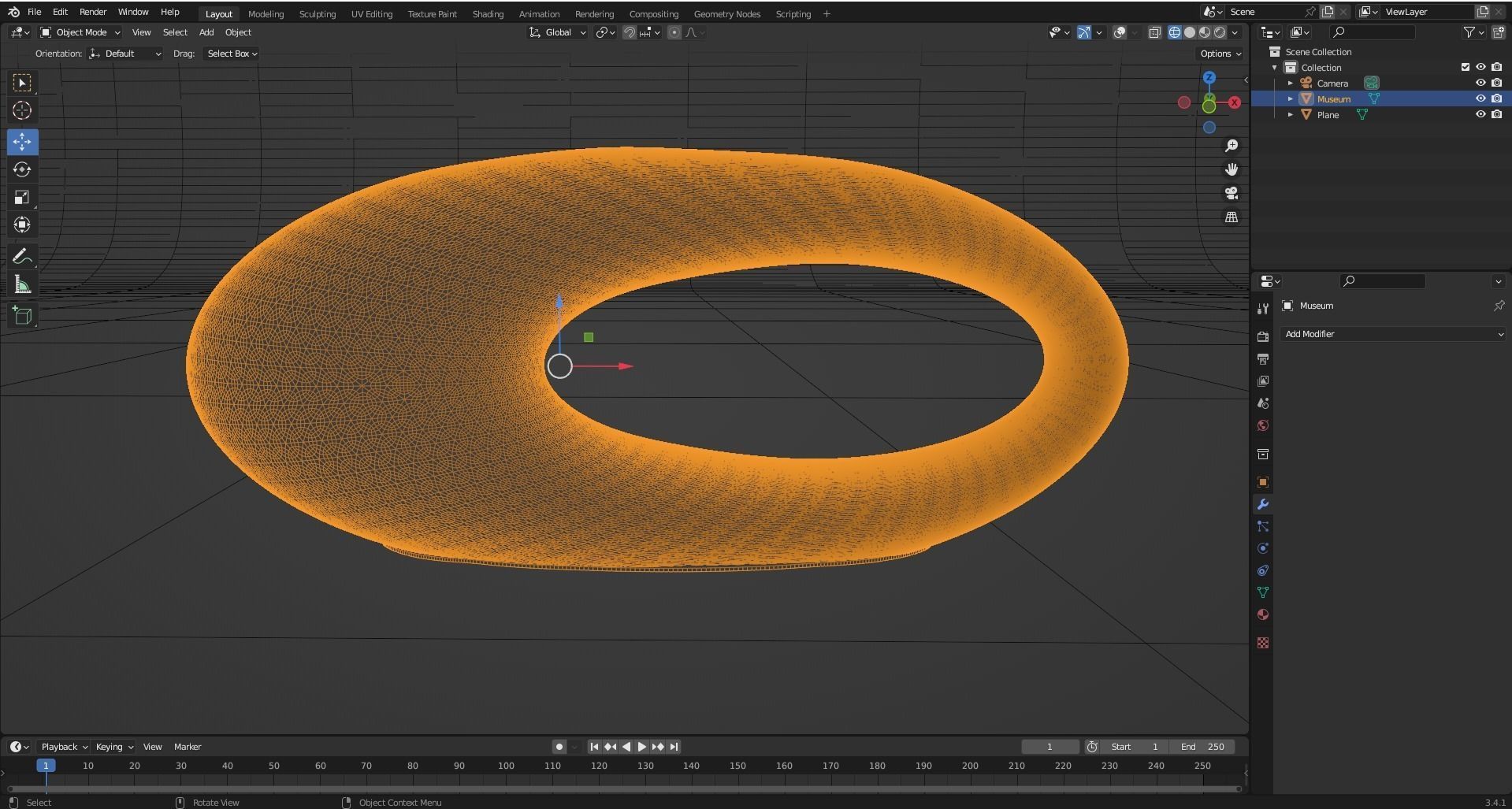Dubai Museum of the Future 3D model_3
