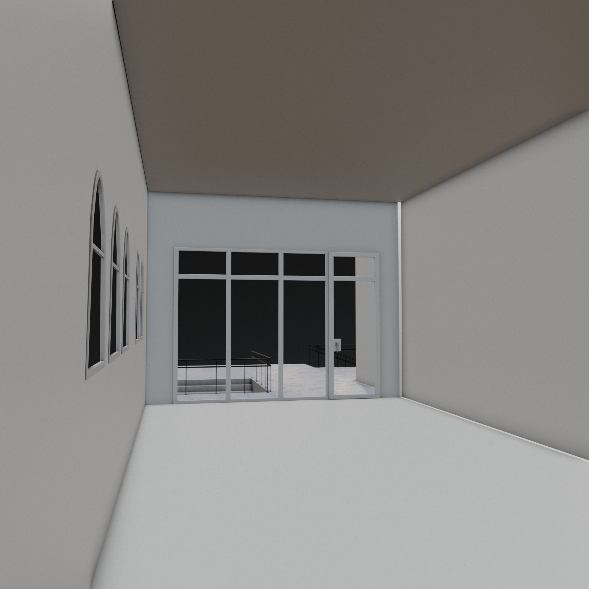 3D Mosque Exterior 3D model_14