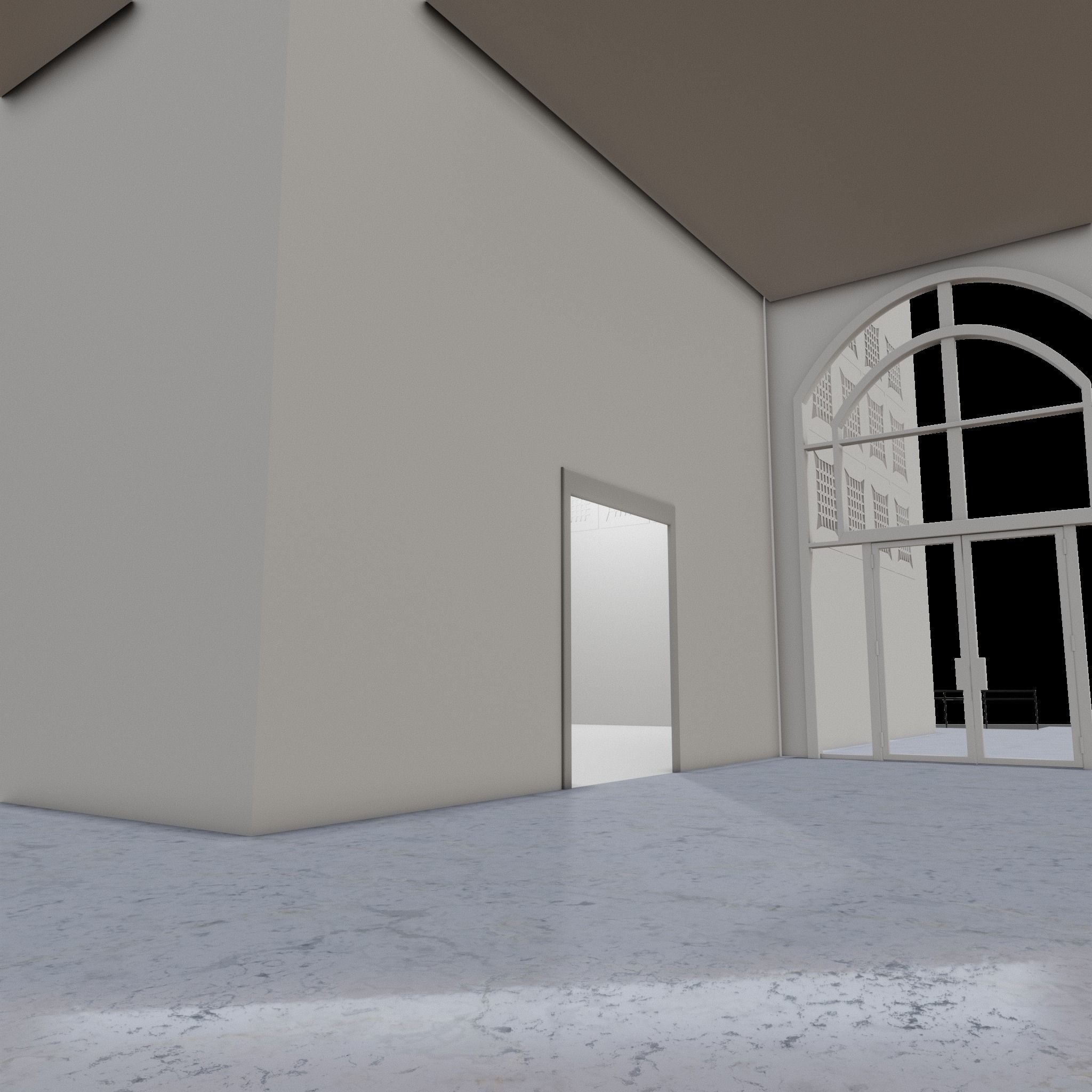 3D Mosque Exterior 3D model_8