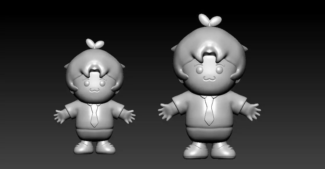 Kid baby - necklace 3D print model