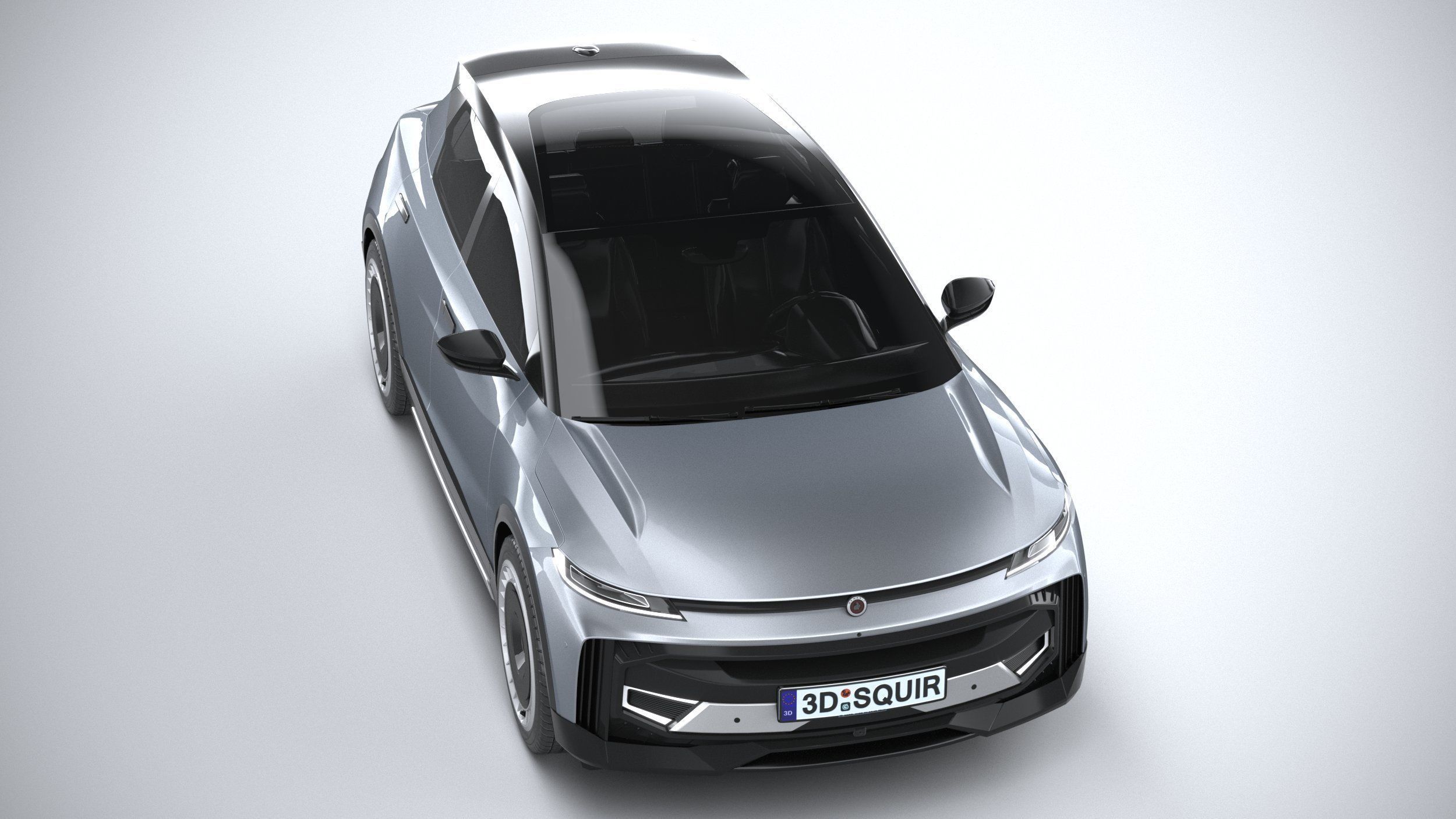 Generic Crossover v1 2023 LowPoly 3D model_12