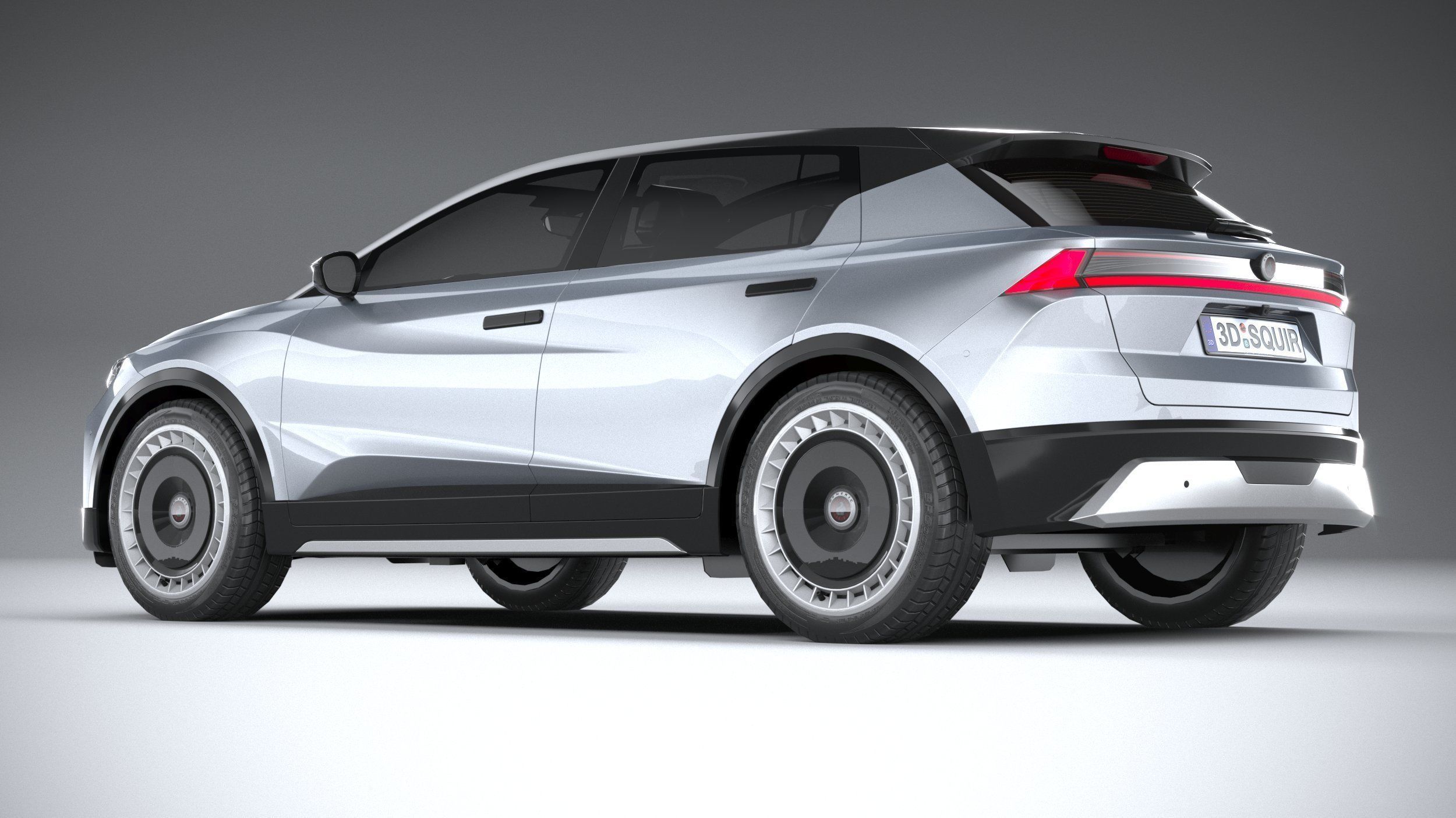 Generic Crossover v1 2023 LowPoly 3D model_5