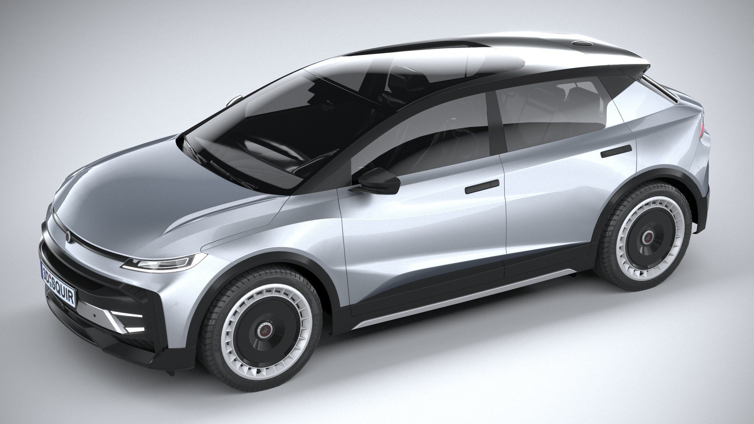 Generic Crossover v1 2023 LowPoly 3D model_7