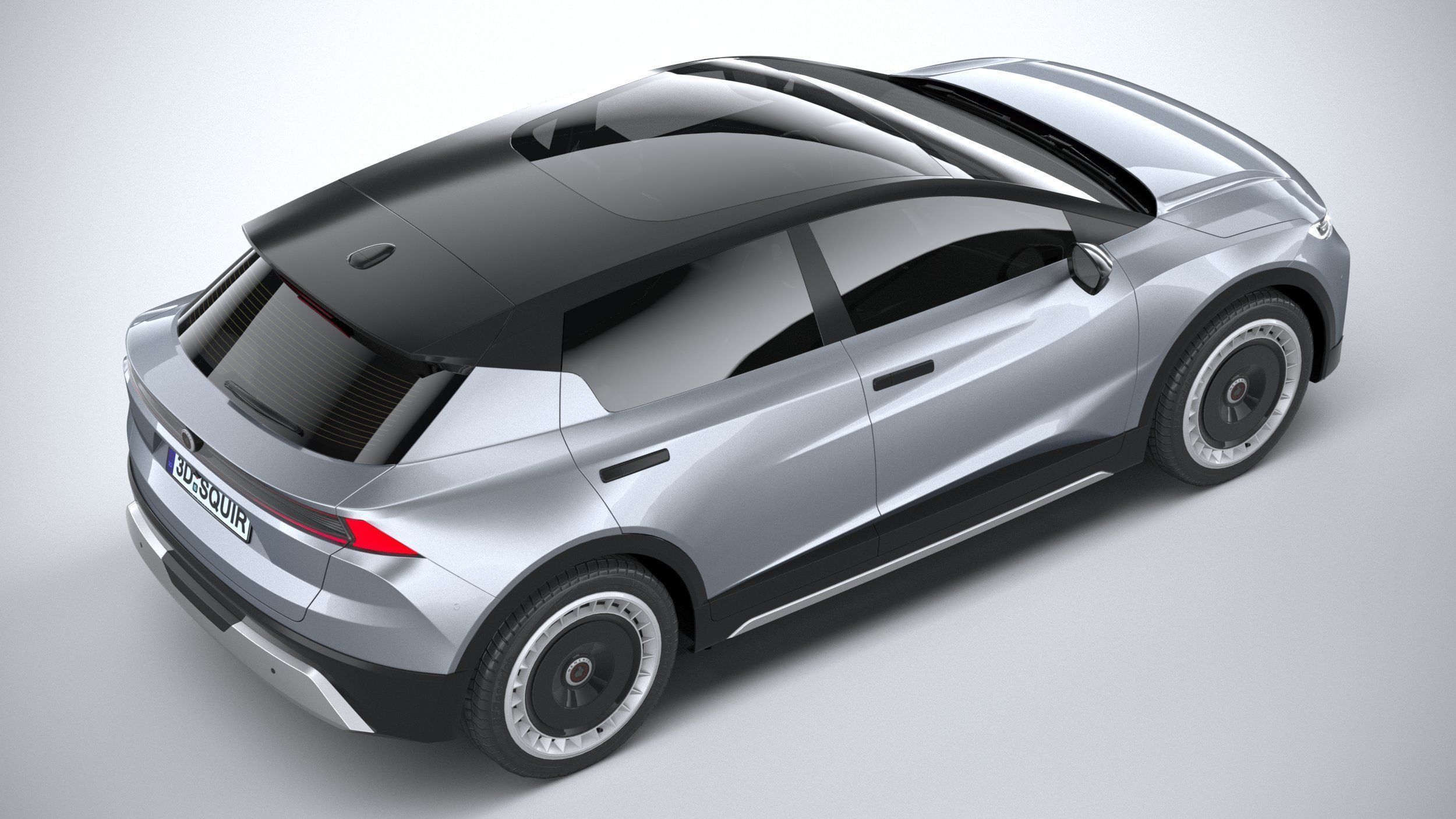 Generic Crossover v1 2023 LowPoly 3D model_10