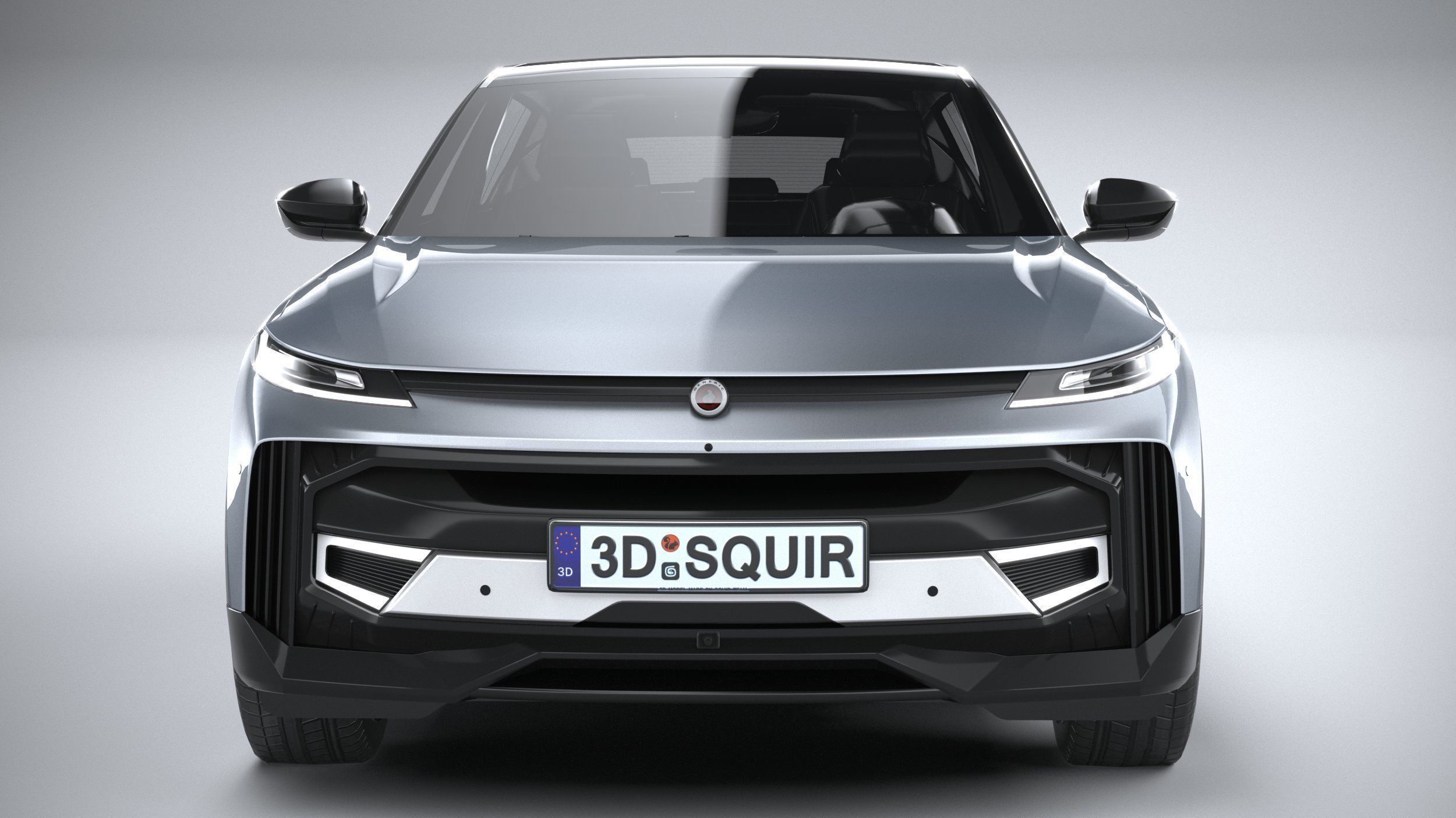 Generic Crossover v1 2023 LowPoly 3D model_13