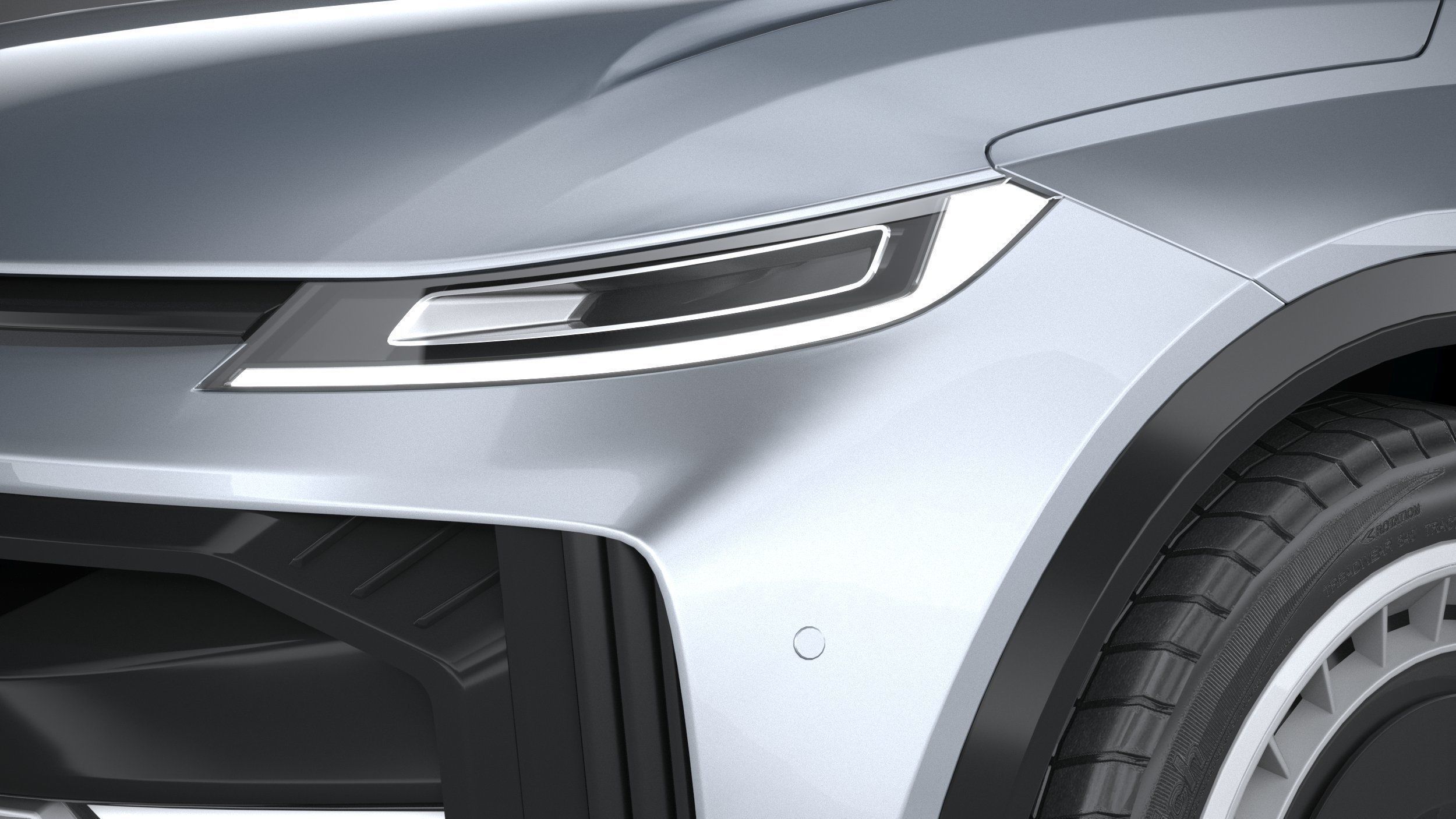 Generic Crossover v1 2023 LowPoly 3D model_14