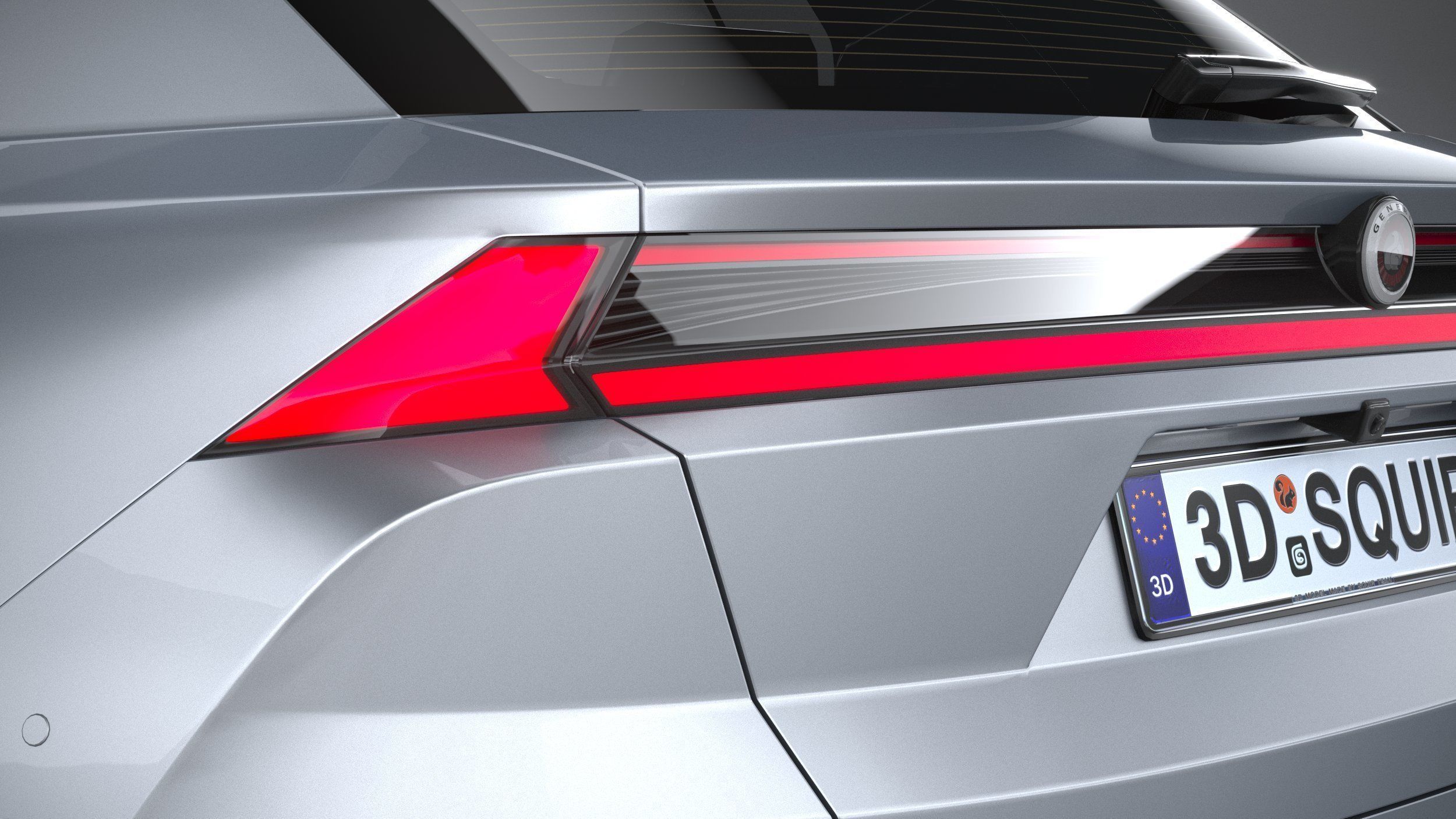 Generic Crossover v1 2023 LowPoly 3D model_15