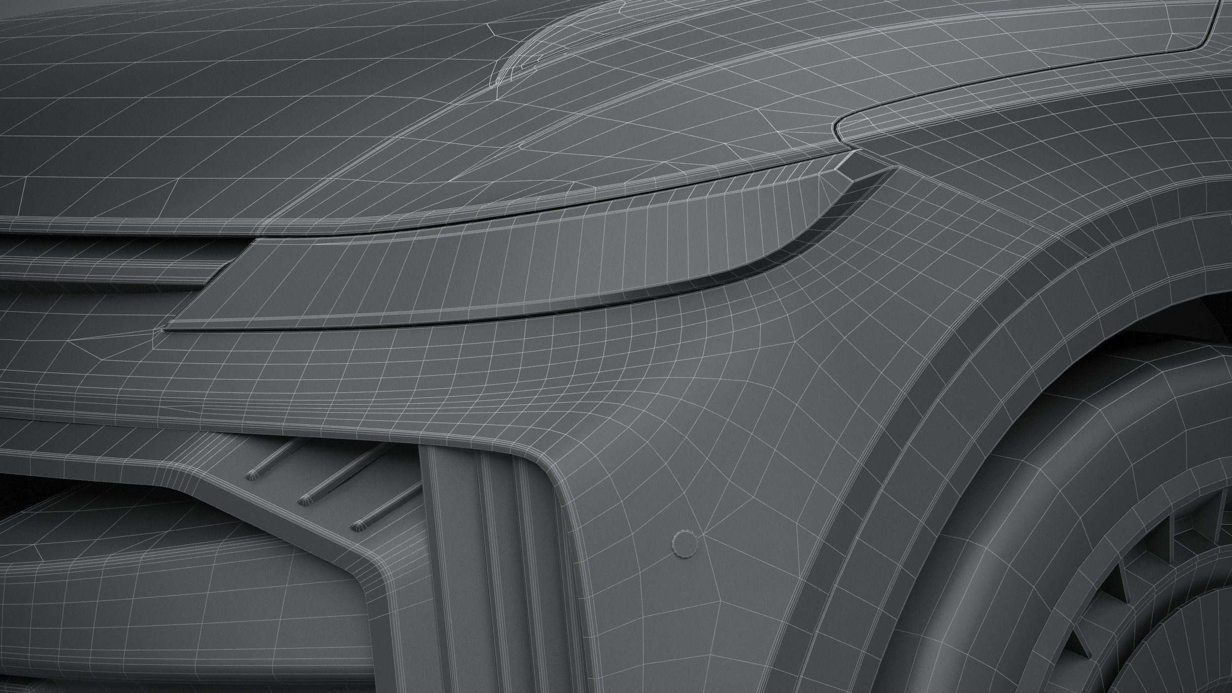 Generic Crossover v1 2023 LowPoly 3D model_30