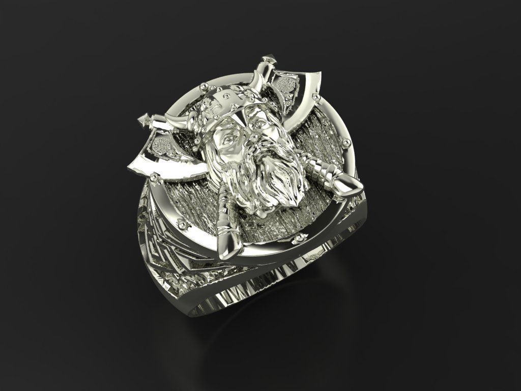 zbrush Ring collection 3D print model_14