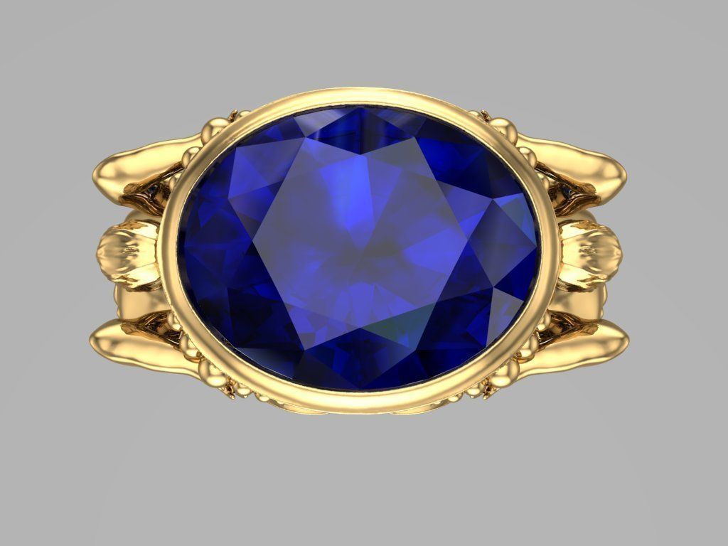 zbrush Ring collection 3D print model_11