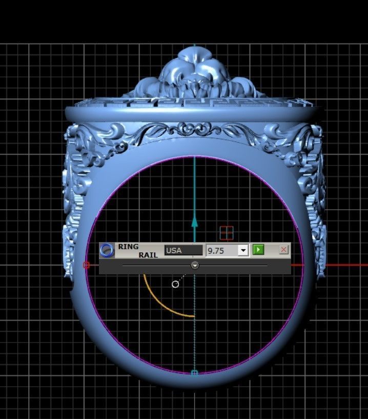 zbrush Ring collection 3D print model_40