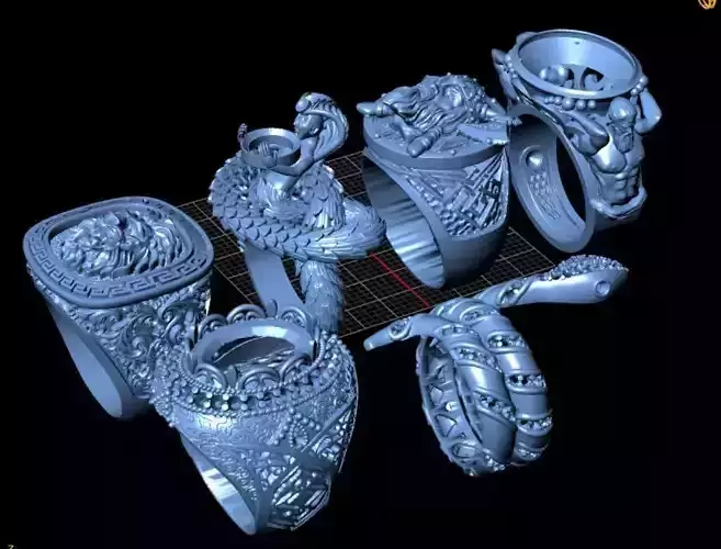zbrush Ring collection