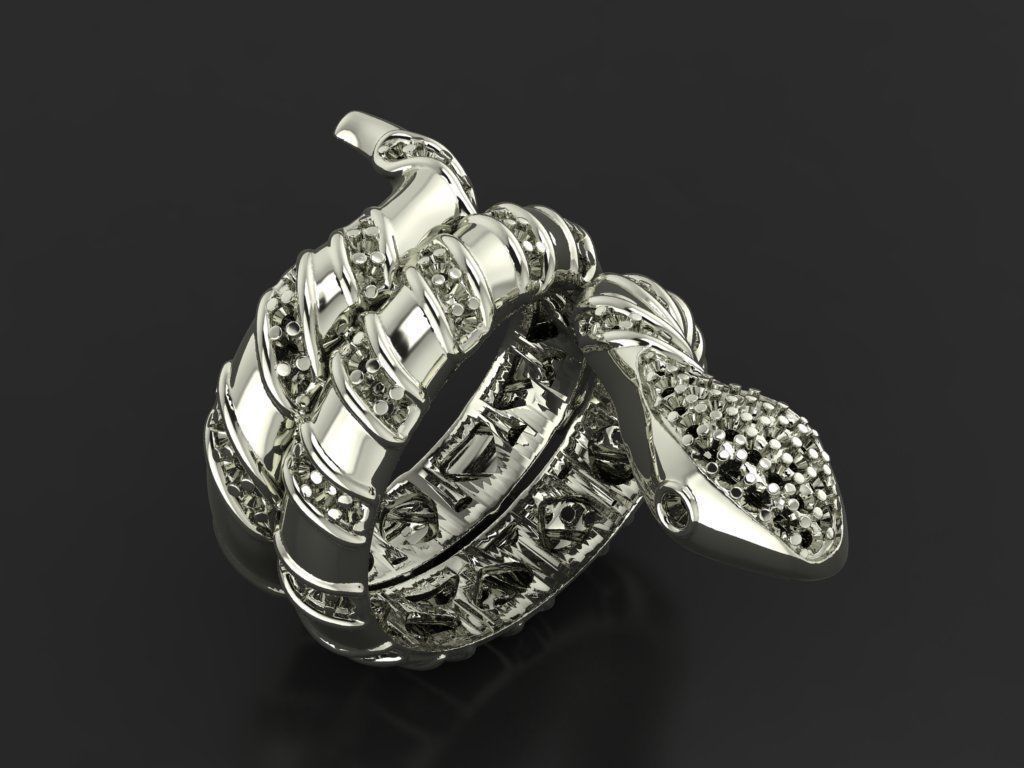 zbrush Ring collection 3D print model_28