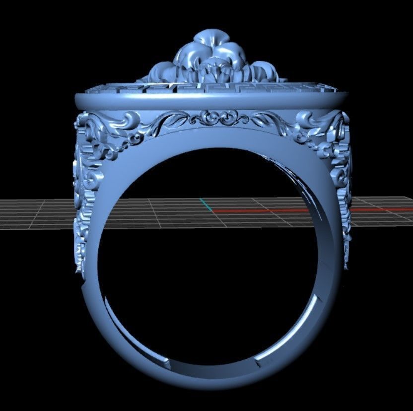 zbrush Ring collection 3D print model_38