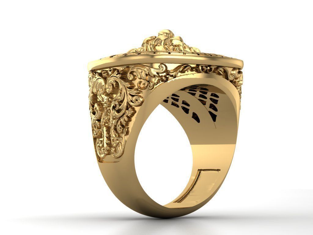 zbrush Ring collection 3D print model_33