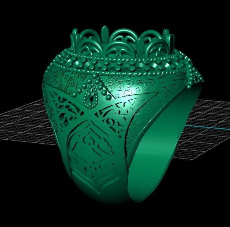 zbrush Ring collection 3D print model_31