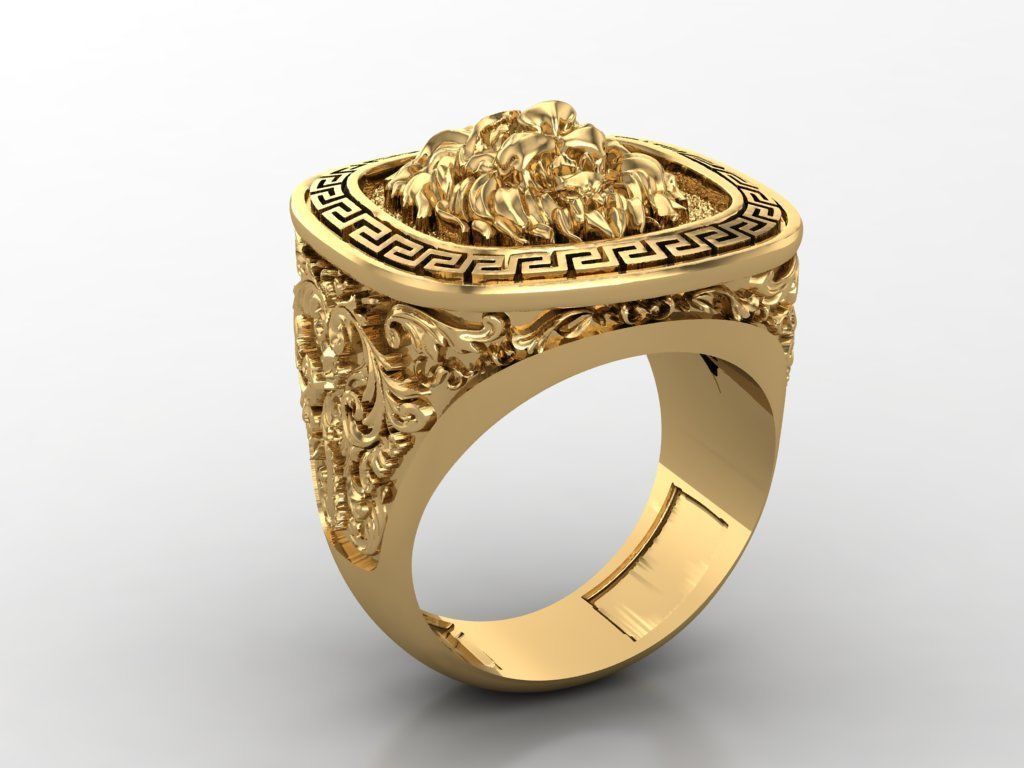 zbrush Ring collection 3D print model_35