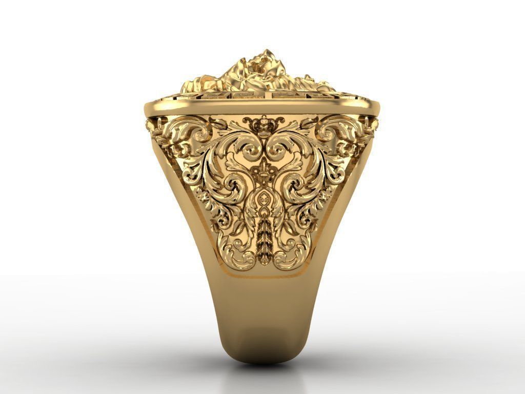 zbrush Ring collection 3D print model_24