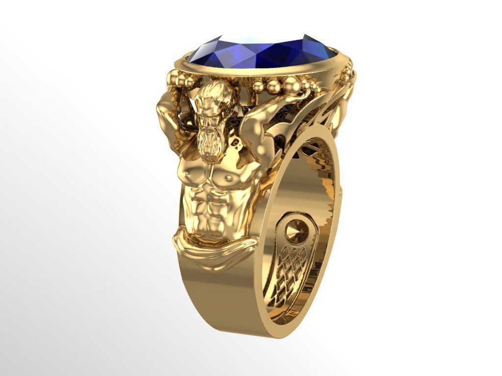 zbrush Ring collection 3D print model_12