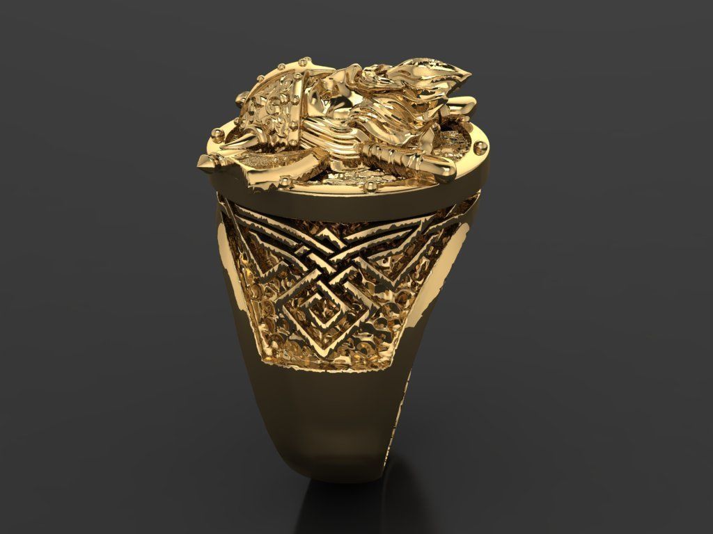 zbrush Ring collection 3D print model_17
