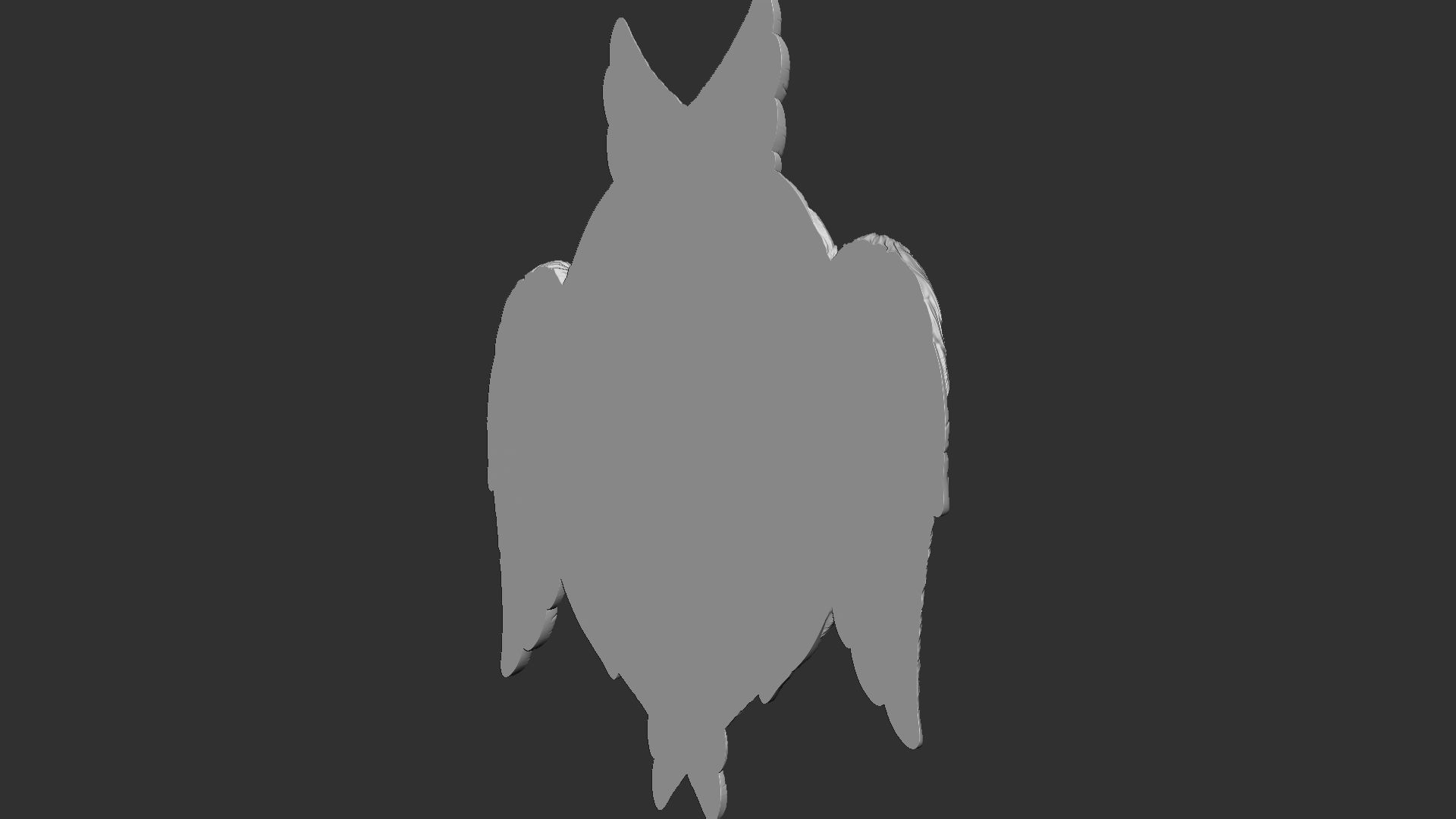 Cupid  Bas-Relief  01 3D print model_9