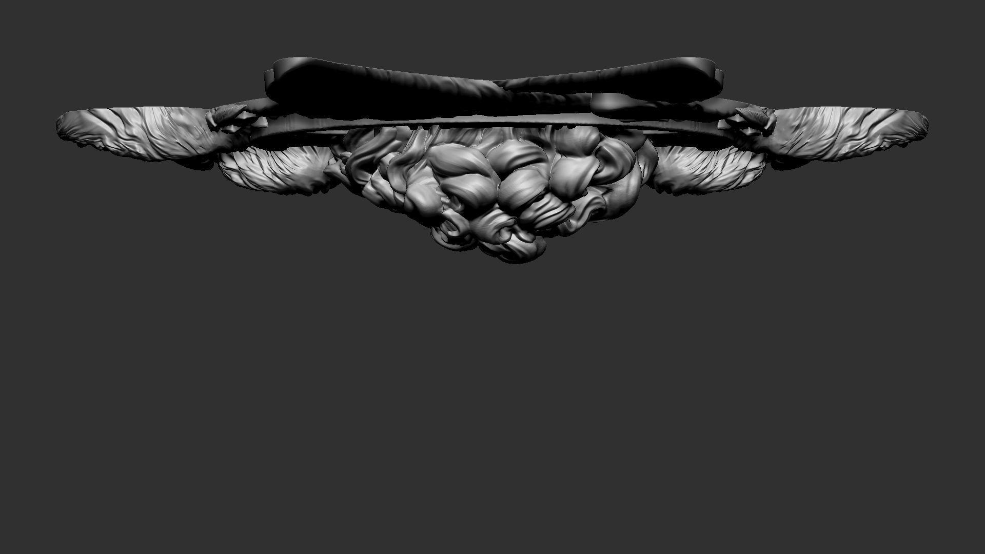 Cupid  Bas-Relief  01 3D print model_11