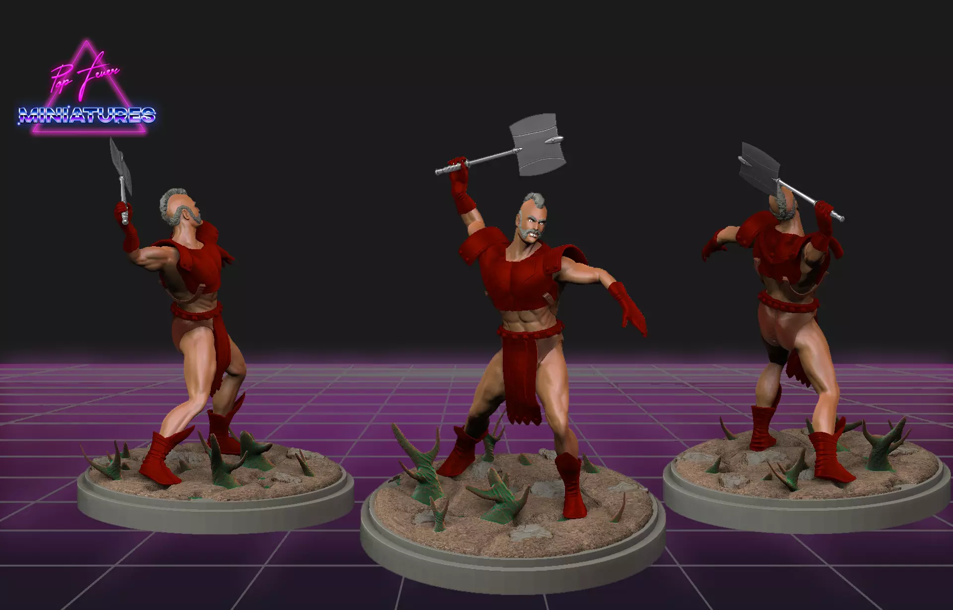Geldor from MOTU 3d Model 3D print model