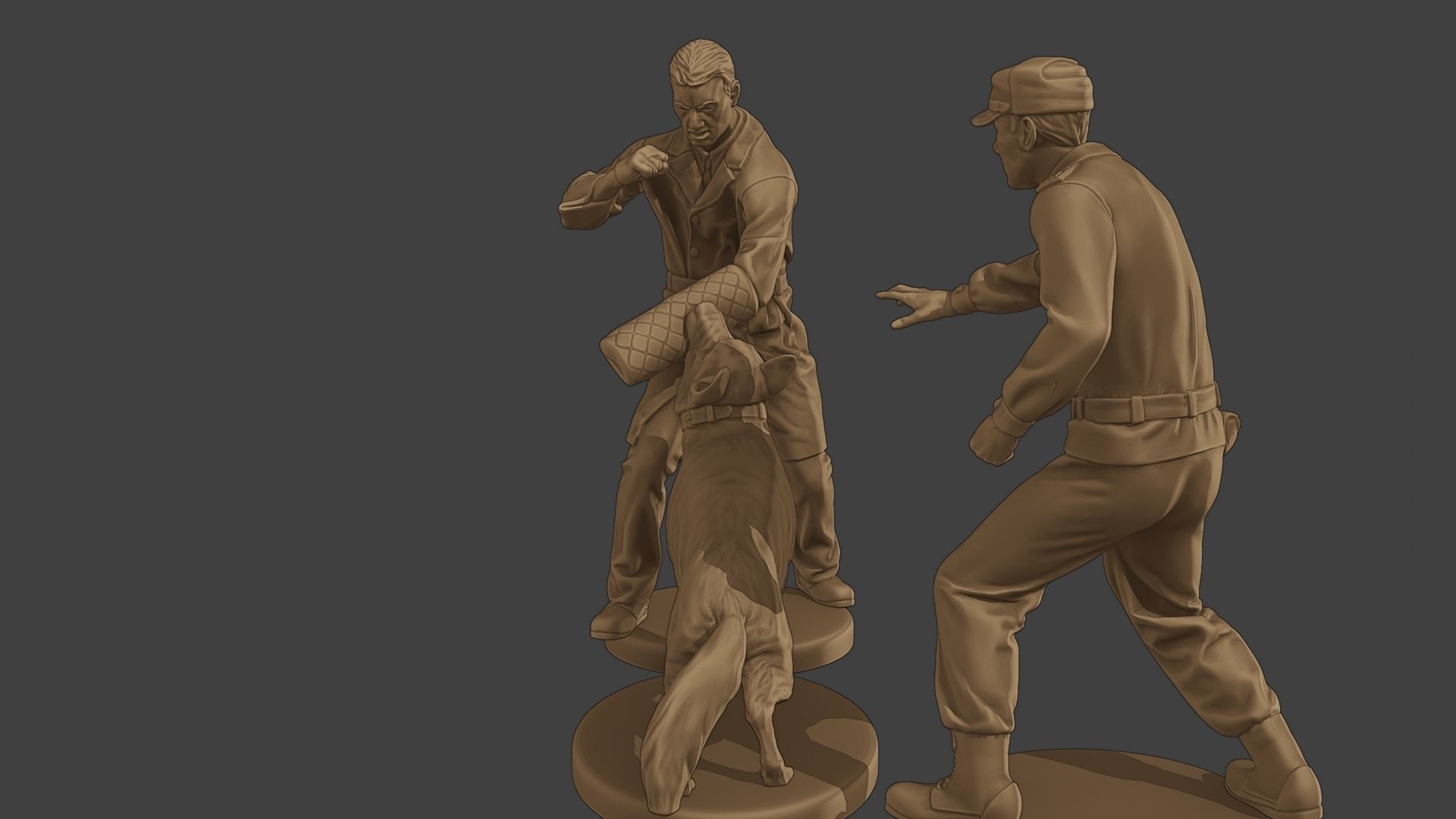 Czechoslovak communist Police K9 006 3D print model_11