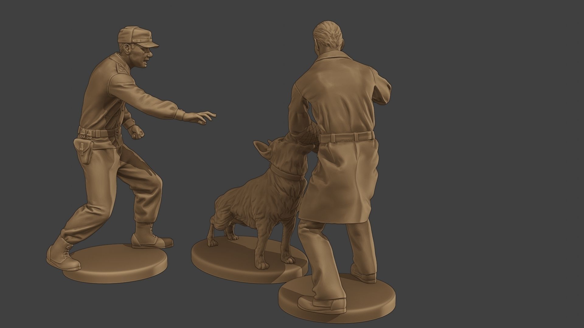 Czechoslovak communist Police K9 006 3D print model_5