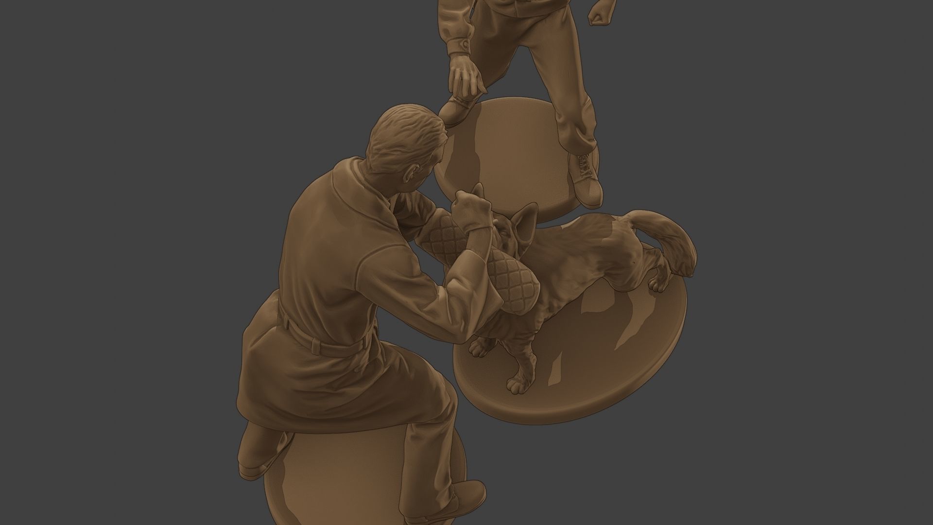 Czechoslovak communist Police K9 006 3D print model_22