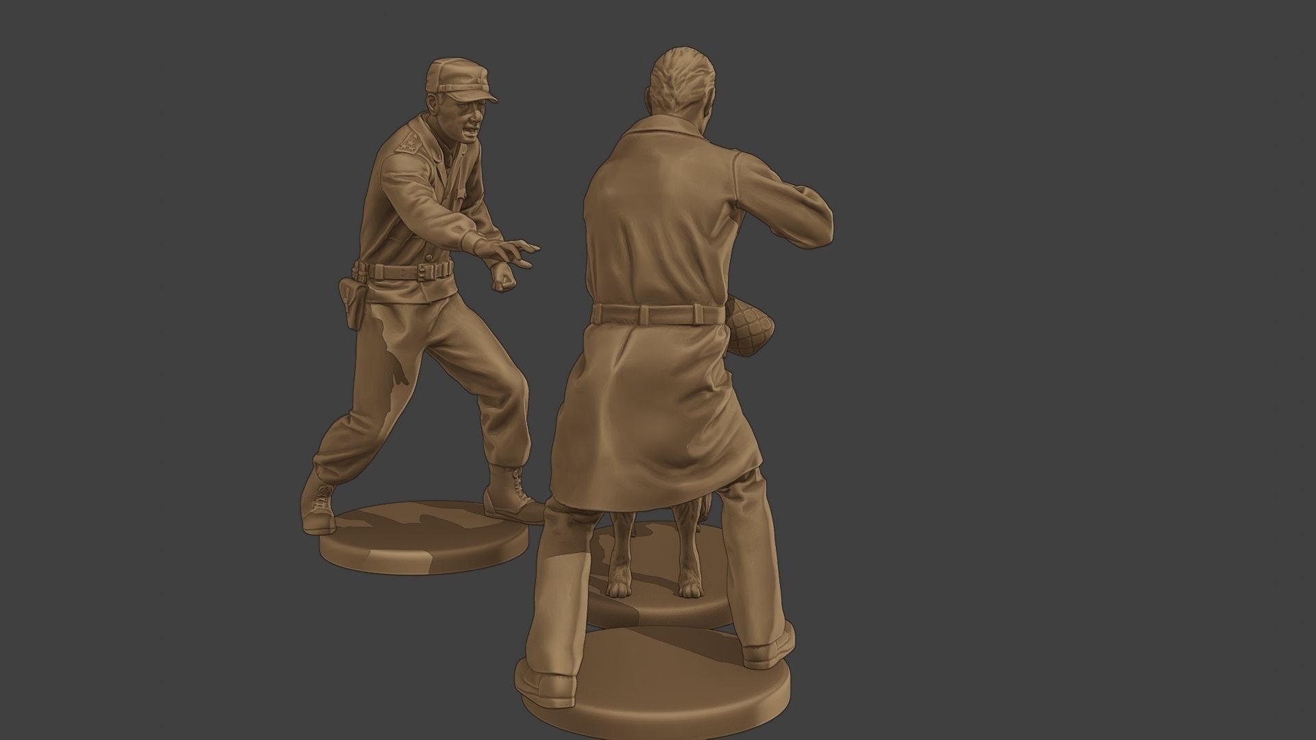 Czechoslovak communist Police K9 006 3D print model_6