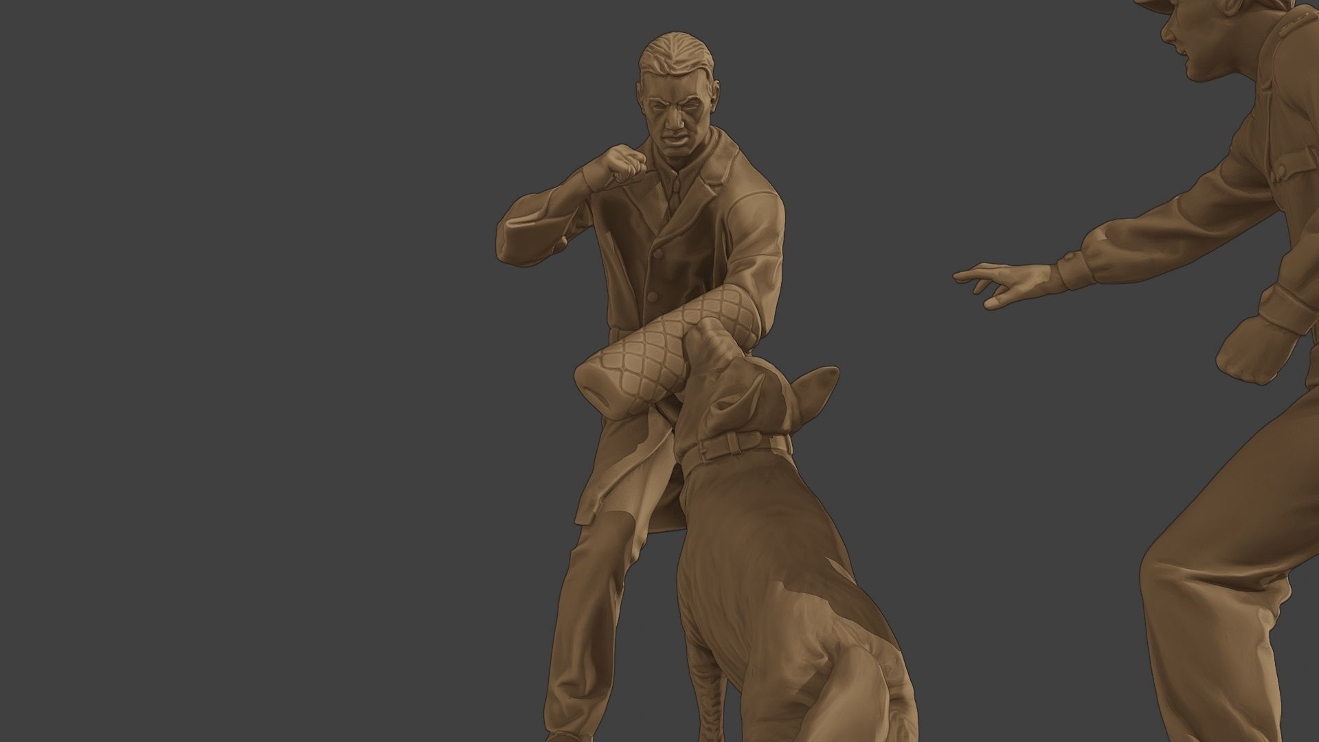 Czechoslovak communist Police K9 006 3D print model_28