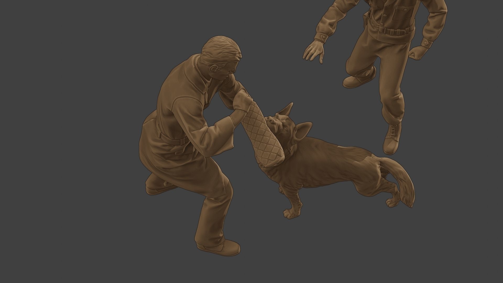 Czechoslovak communist Police K9 006 3D print model_23