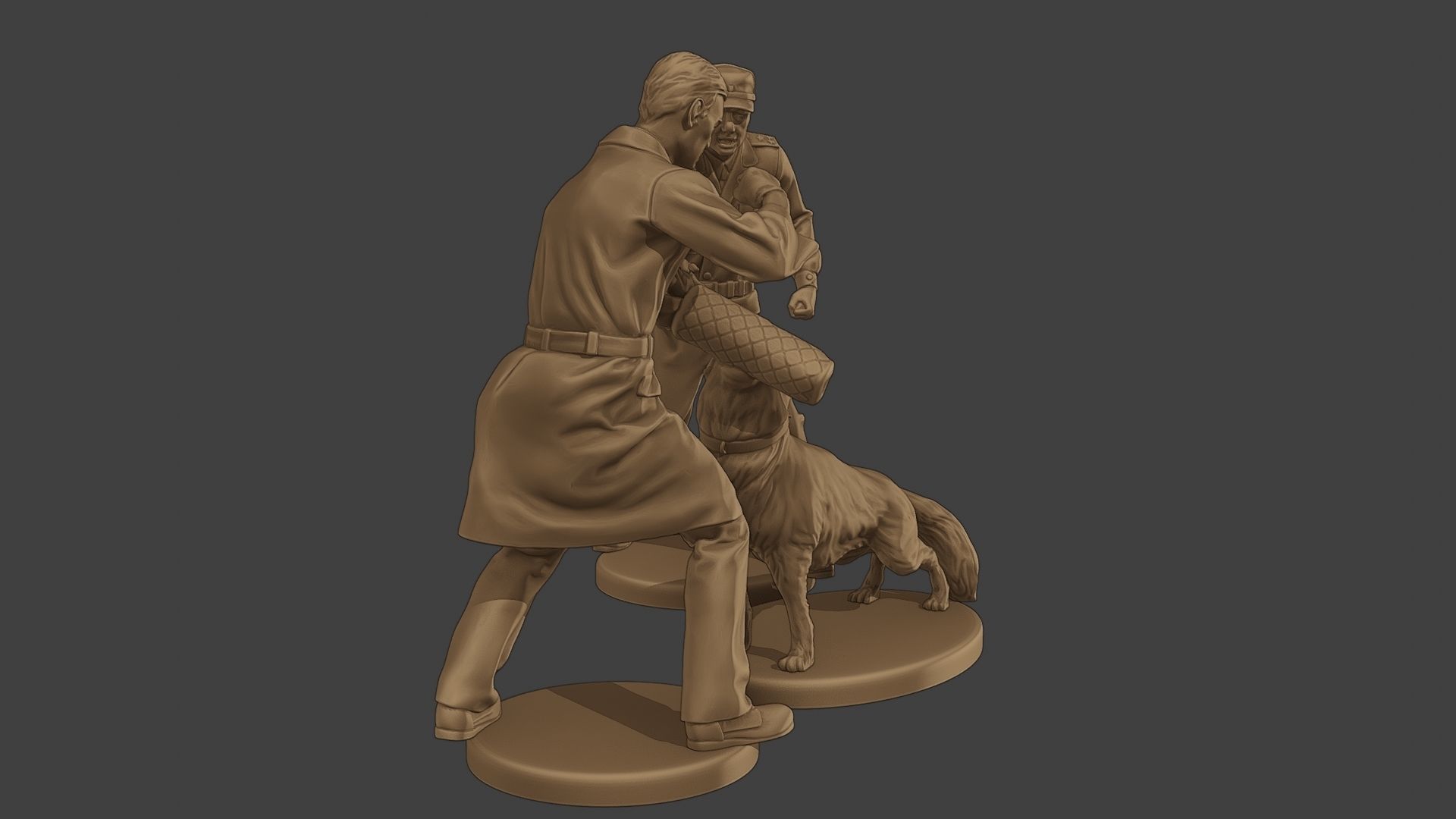 Czechoslovak communist Police K9 006 3D print model_7