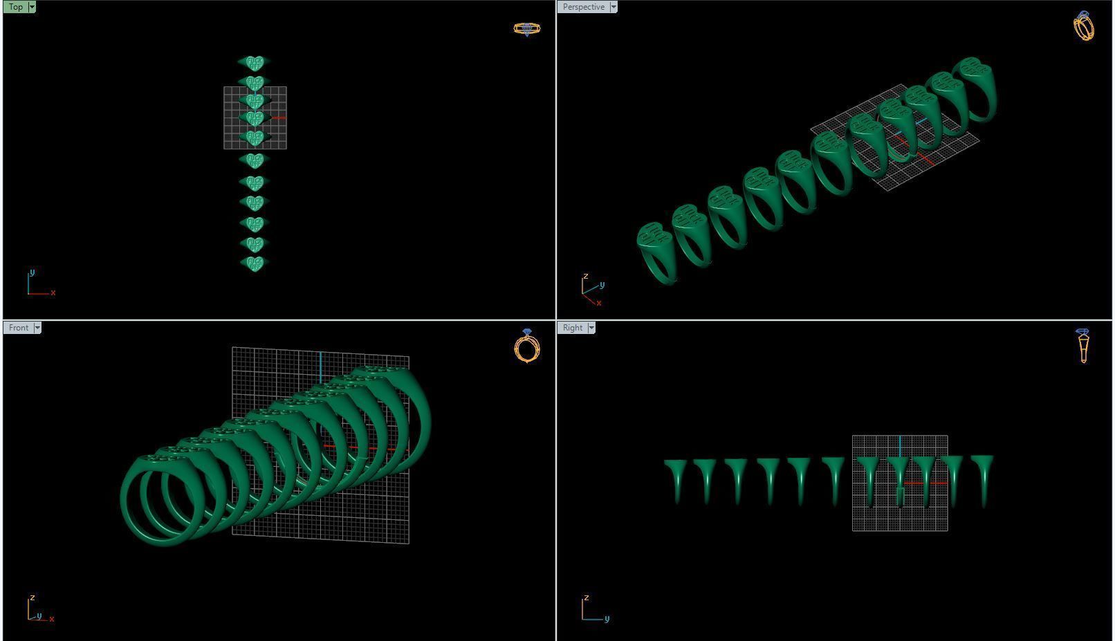 Fuck off Ring 3D print model_14