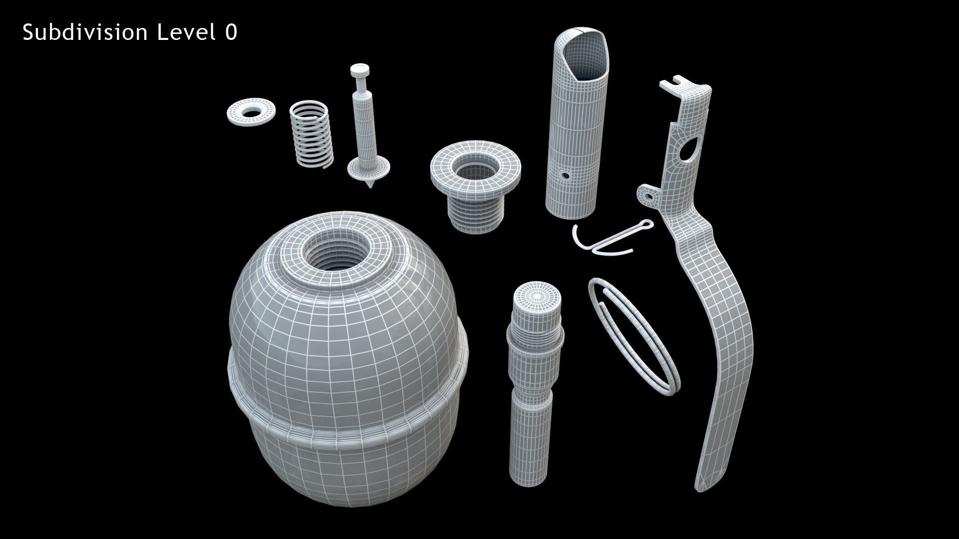 RGD-5 Grenade 3D model_15