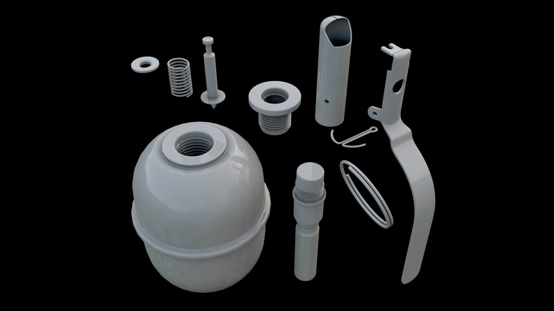 RGD-5 Grenade 3D model_14