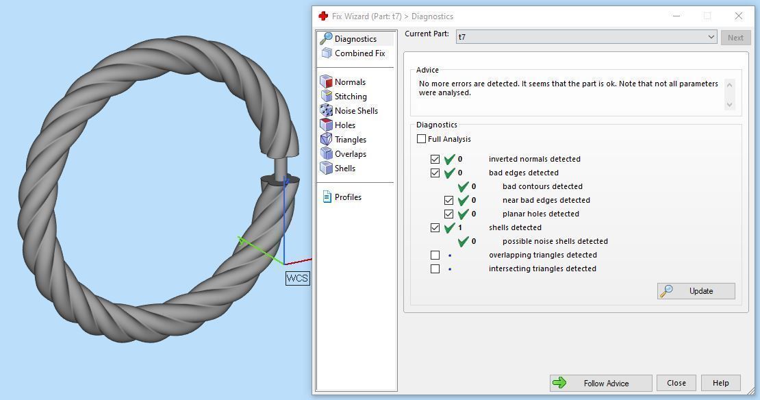 stylish diamond ring 3D print model_9