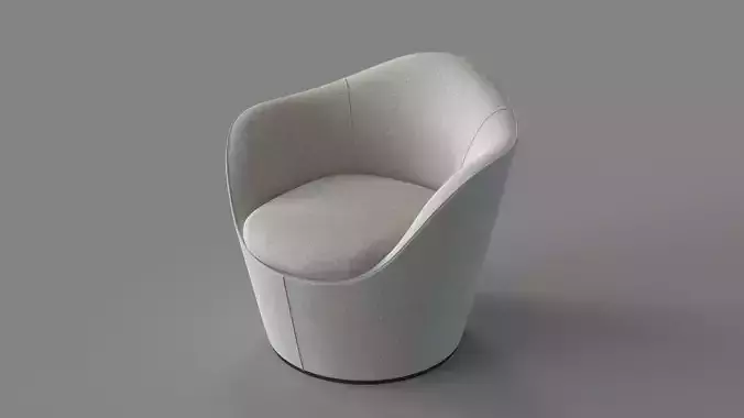 Lina Swivel Chair Noble Heathered Rye Grass