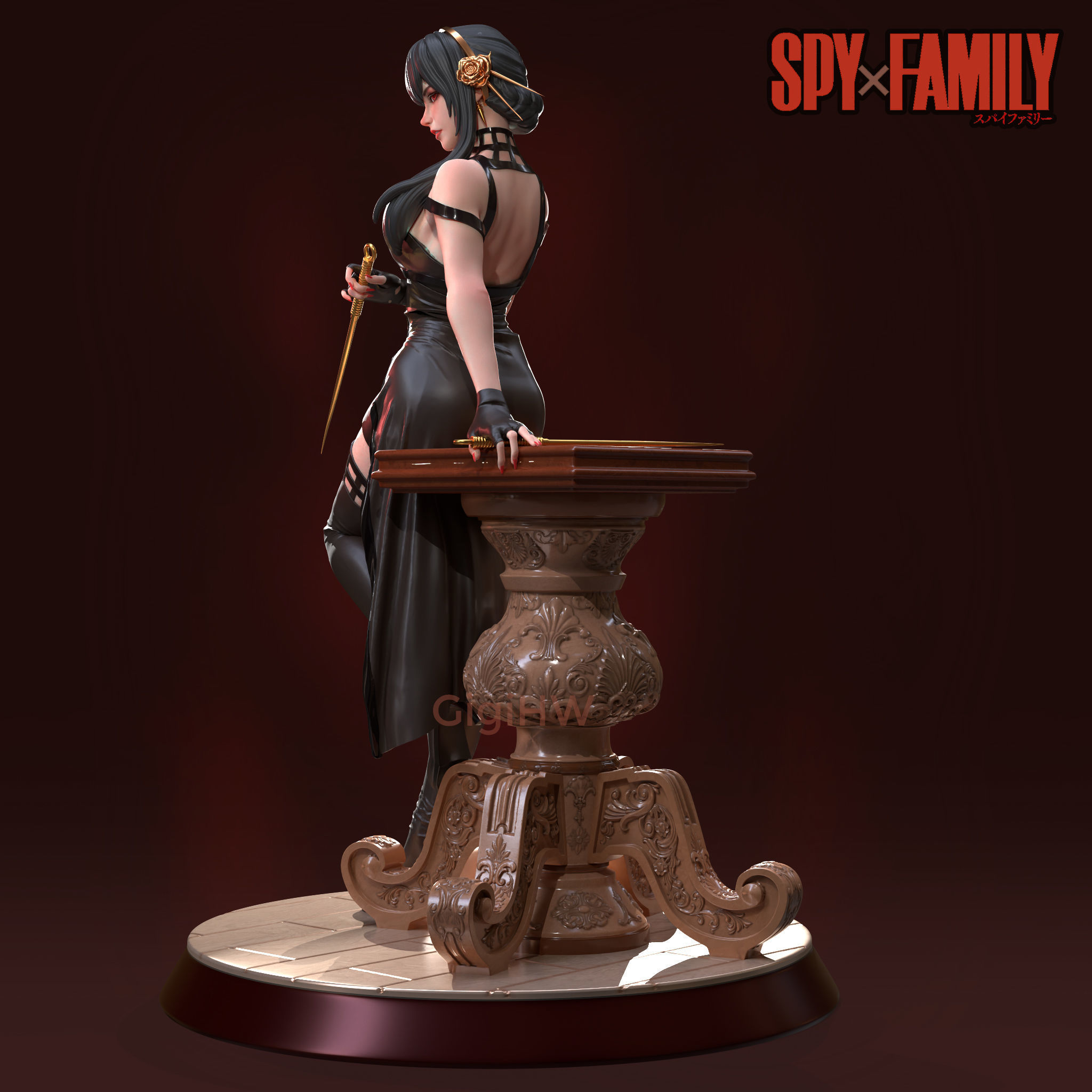 Yor Forger From SpyXFamily 3D print model_9