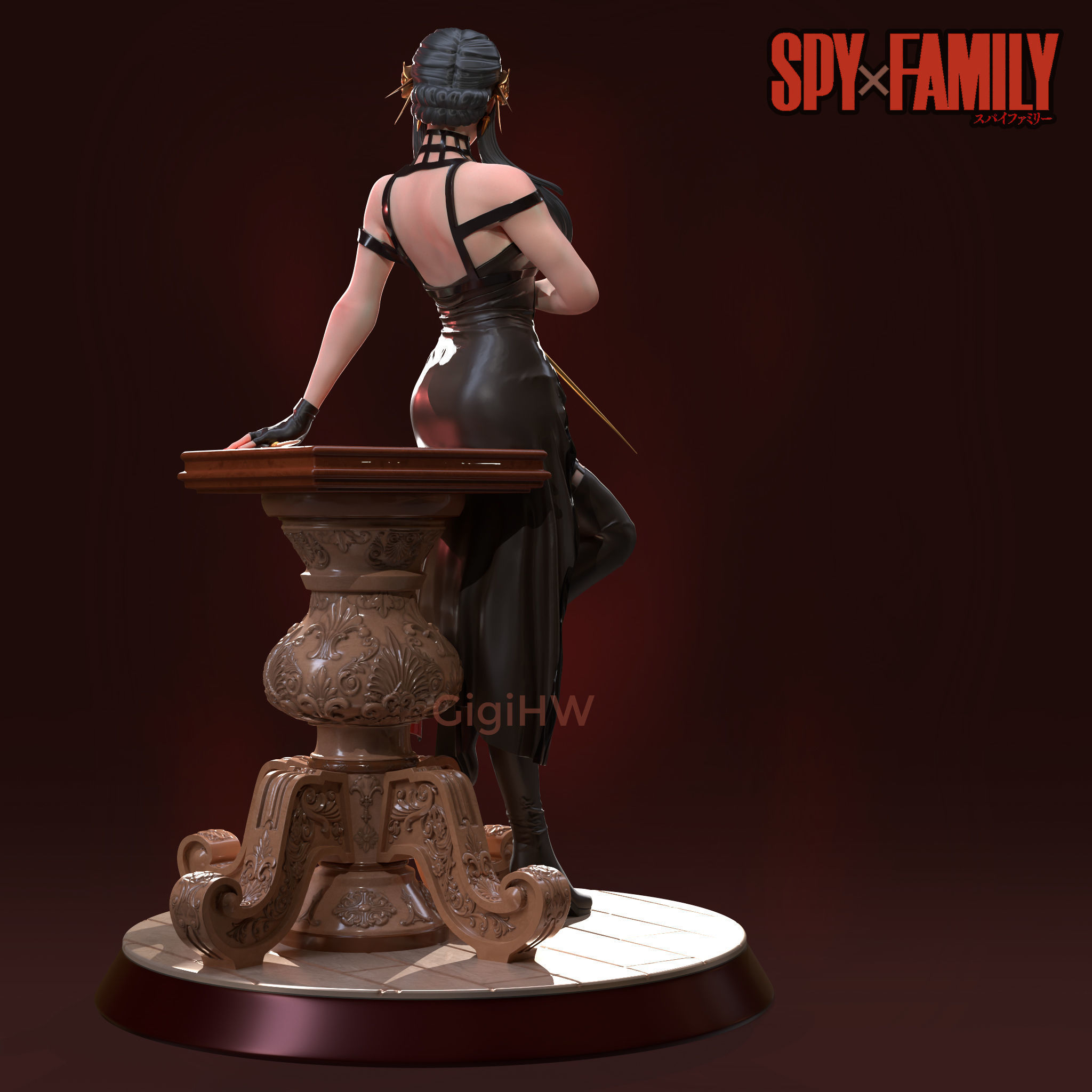 Yor Forger From SpyXFamily 3D print model_10