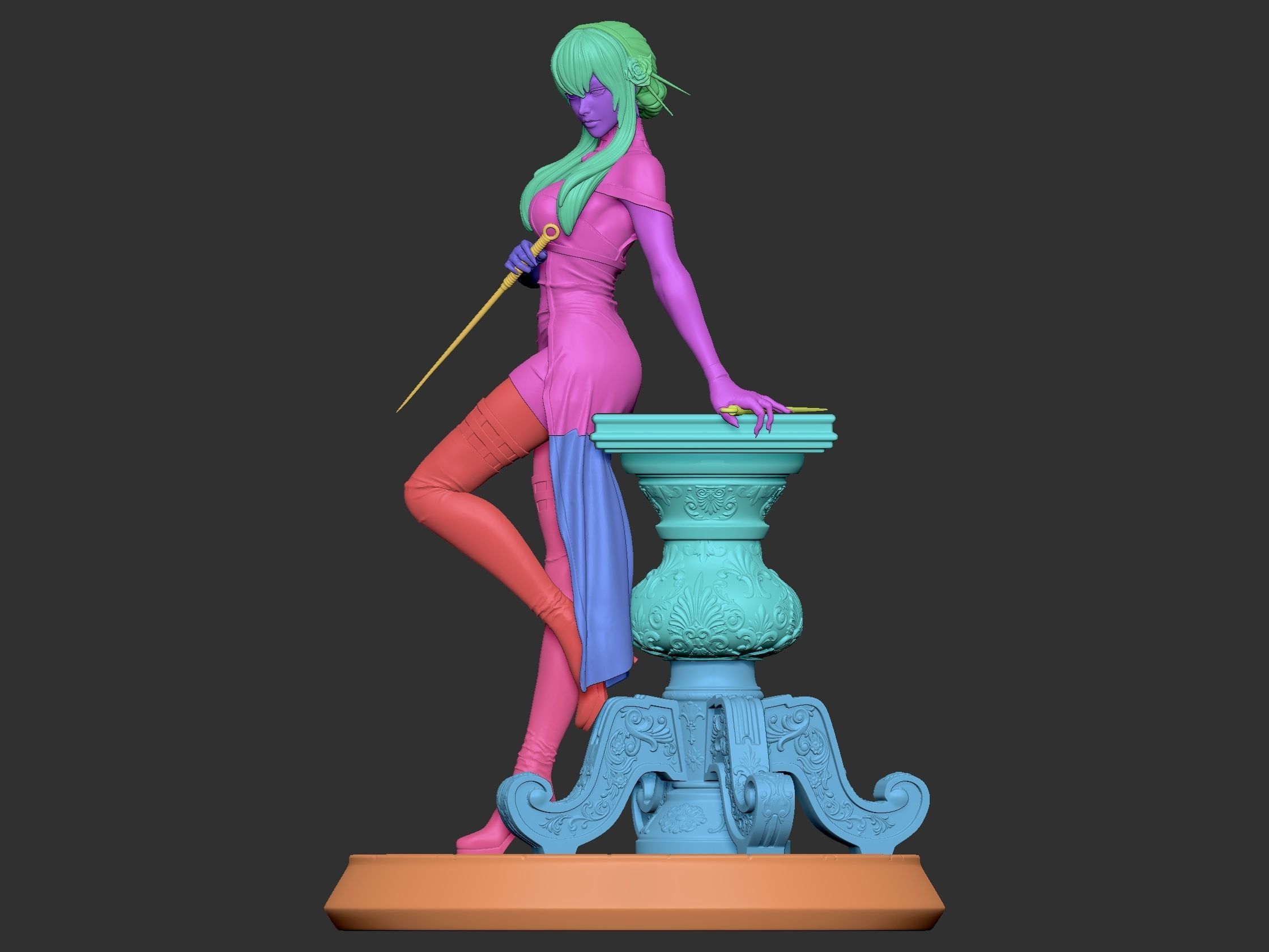 Yor Forger From SpyXFamily 3D print model_5