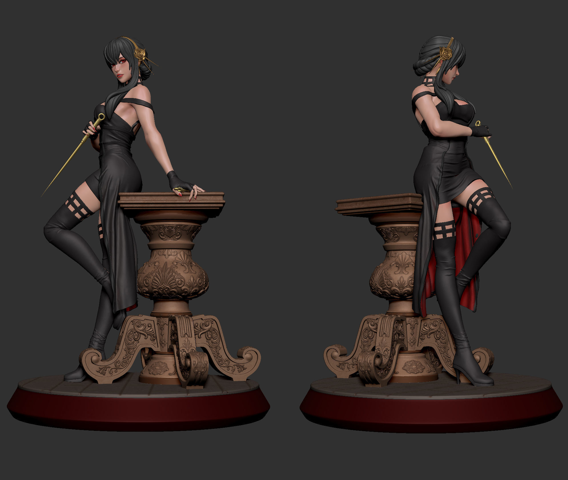 Yor Forger From SpyXFamily 3D print model_11