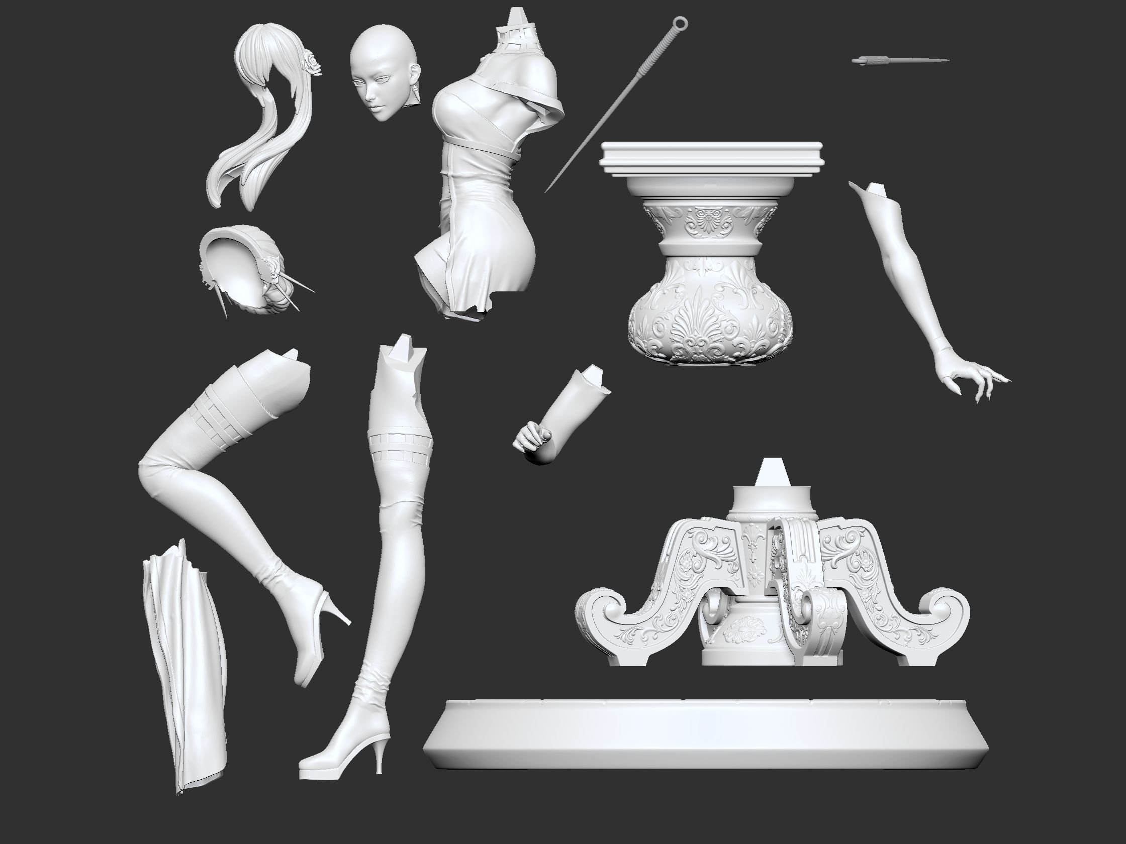 Yor Forger From SpyXFamily 3D print model_1